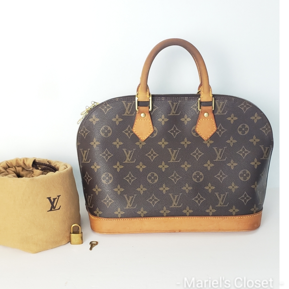 Louis Vuitton Alma with dustbag, lock & key #1931M